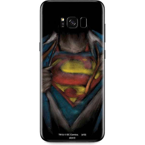 DC Comics Superman Pastel Art Galaxy S8 Plus Skin